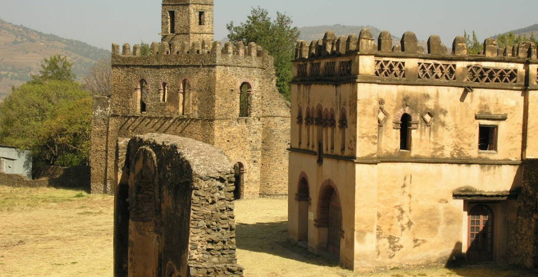 Fasil Ghebbi (Royal Enclosure), Gondar, Amhara Region, Ethiopia